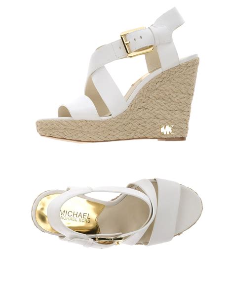 michael kors white sandals macy'|Michael Kors closed toe sandals.